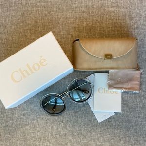 New In Box - Chloé Carolina Round Sunglasses